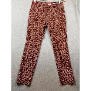 70s Retro Anthropologie Cartonnier Chino Ankle Trouse Pants Womens 4R Modern